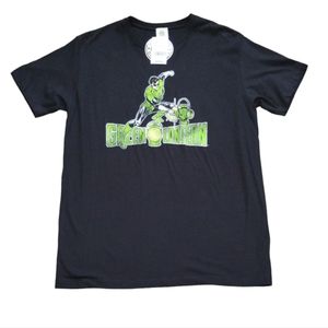 DC Comics Men's Original Black Green Lantern Cotton T-Shirt